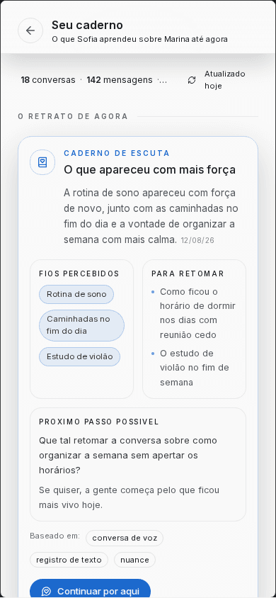 Escute.ai Caderno