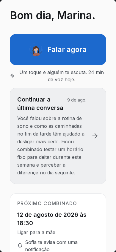 Escute.ai home